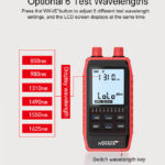 NOYAFA tester καλωδίων οπτικής ίνας NF-908L