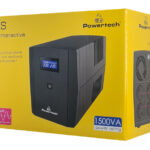 POWERTECH UPS Line Interactive PT-1297 με οθόνη