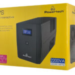 POWERTECH UPS Line Interactive PT-1298 με οθόνη