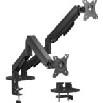 POWERTECH βάση γραφείου για 2x οθόνες PT-1425