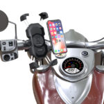 POWERTECH ασύρματος φορτιστής & βάση smartphone μοτοσυκλέτας PTL-024