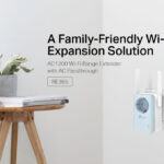 TP-LINK WiFi range extender RE365 με Passthrough