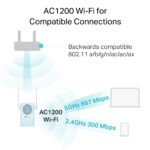 TP-LINK WiFi range extender RE365 με Passthrough