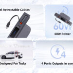 USAMS φορτιστής αυτοκινήτου US-SJ649 για Tesla(3/Y)