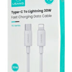 USAMS καλώδιο Lightning σε USB-C US-SJ712