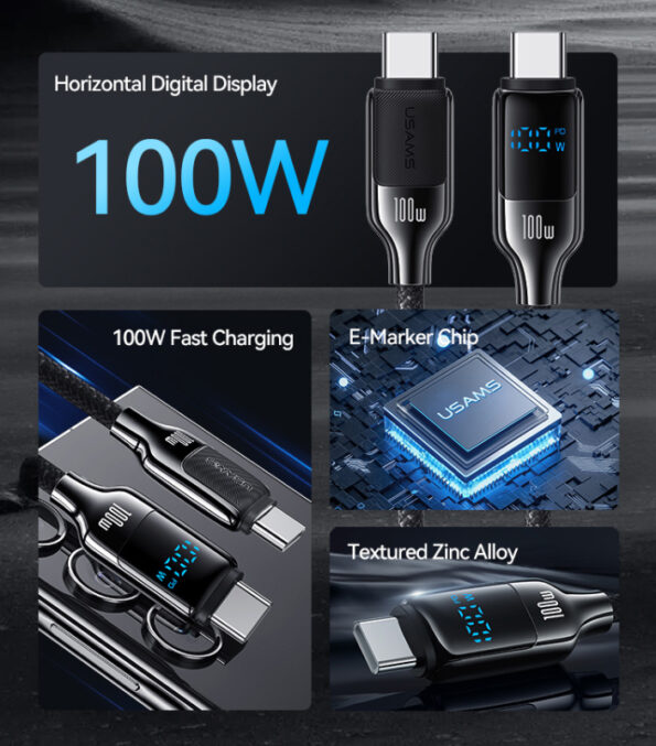 100W