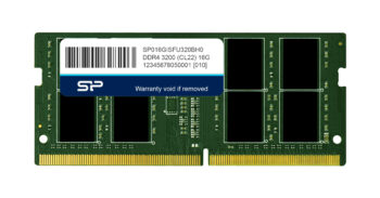 SILICON POWER industrial μνήμη DDR4 SODIMM SP016GISFU320BH0