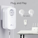 TP-LINK Passthrough Powerline Starter Kit TL-PA8010P