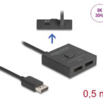 DELOCK DisplayPort switch 18906