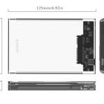 ORICO θήκη για 2.5" SATA HDD/SSD 2139C3
