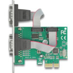 DELOCK κάρτα επέκτασης PCIe σε 2x RS-232 90007