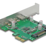 DELOCK κάρτα επέκτασης PCIe x1 σε 2x USB-C 90493