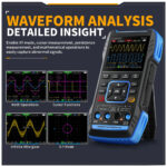FNIRSI 3 σε 1 παλμογράφος/πολύμετρο/signal generator χειρός 2C53T