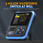FNIRSI 3 σε 1 παλμογράφος/signal generator/transistor tester χειρός DSO-TC3