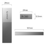 ORICO θήκη για M.2 NVME SSD M206C3-G2