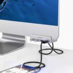 ORICO USB hub MH4PU-P με σφιγκτήρα