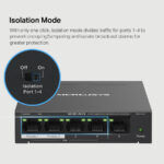 MERCUSYS Desktop Switch MS105GP