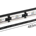 POWERTECH patch panel NETW-0027 για rack 19"/1U