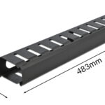 POWERTECH cable management NETW-0028 για rack 19"/1U