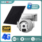 SECTEC smart ηλιακή κάμερα ST-515C-3M-4G-EU-5W