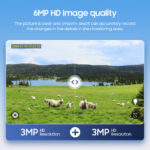 SECTEC smart ηλιακή κάμερα ST-598-6M-4G-20W-EU