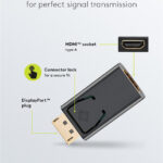 GOOBAY αντάπτορας DisplayPort σε HDMI 51719