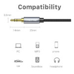 CABLETIME προέκταση καλωδίου ήχου 3.5mm CT-P11F