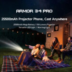 ULEFONE smartphone Armor 34 Pro με βιντεοπροβολέα