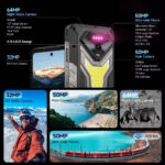 ULEFONE smartphone Armor 34 Pro με βιντεοπροβολέα