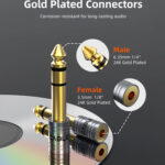 CABLETIME αντάπτορας ήχου 6.3mm σε 3.5mm CT-6M3F-AG