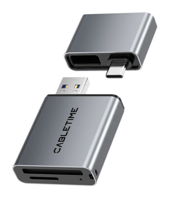 CABLETIME card reader CT-ACCD3-AG για SD & micro SD
