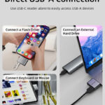CABLETIME card reader CT-ACCD3-AG για SD & micro SD