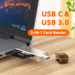 CABLETIME card reader CT-ACMCD2-ZG για SD & micro SD