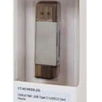 CABLETIME card reader CT-ACMCD2-ZG για SD & micro SD