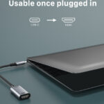 CABLETIME αντάπτορας USB-C σε HDMI CT-CMHF4K30-AG