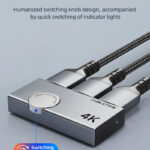 CABLETIME HDMI switch CT-HS4K-AG