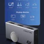 CABLETIME HDMI switch CT-HS4K-AG