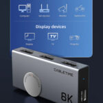 CABLETIME HDMI switch CT-HS8K2-AG