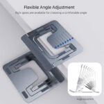 CABLETIME μεταλλική βάση tablet CT-PS02-AG