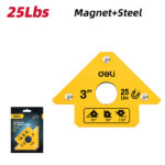 DELI μαγνητική γωνία συγκόλλησης DL-HDW25 με 45°/90°/135° γωνίες