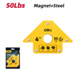 DELI μαγνητική γωνία συγκόλλησης DL-HDW50 με 45°/90°/135° γωνίες