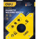 DELI μαγνητική γωνία συγκόλλησης DL-HDW75 με 45°/90°/135° γωνίες