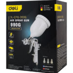 DELI πιστόλι βαφής αέρος άνω δοχείου DL-QPQ-990G