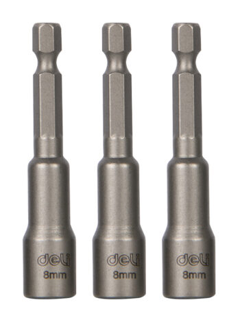 DELI σετ καρυδάκια DL4808T για δραπανοκατσάβιδο