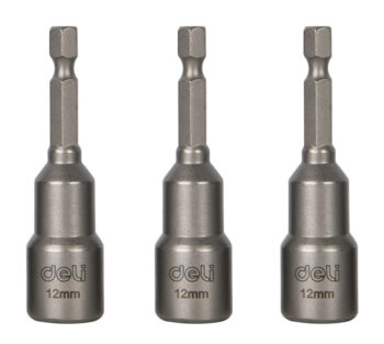 DELI σετ καρυδάκια DL4812T για δραπανοκατσάβιδο