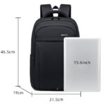 GOLDEN WOLF τσάντα πλάτης GB00711 με θήκη laptop 15.6"