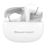 POWERTECH earphones με θήκη φόρτισης PT-1432