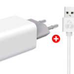 POWERTECH φορτιστής τοίχου 2x USB & καλώδιο USB σε Micro/Lightning BNDL-0198