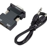 POWERTECH αντάπτορας HDMI σε VGA CAB-H120 με 3.5mm