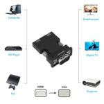 POWERTECH αντάπτορας HDMI σε VGA CAB-H120 με 3.5mm